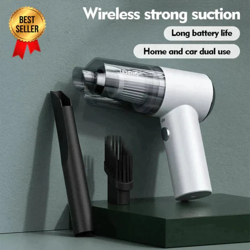 3 in 1 Rechargeable Portable Vacuum Cleaner | Cordless Car & Home Mini Dust Cleaner
