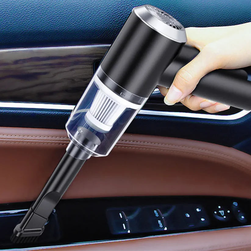 3 in 1 Rechargeable Portable Vacuum Cleaner | Cordless Car & Home Mini Dust Cleaner
