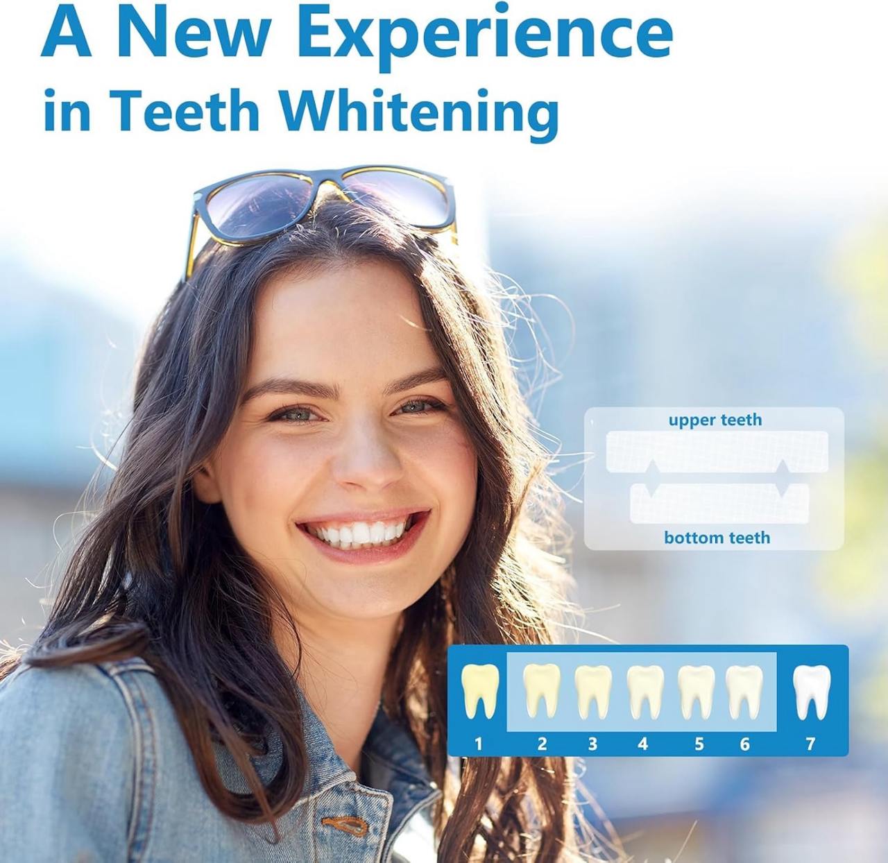 Teeth Whitening Strips (7 Pairs | 14 PCS) | Enamel-Safe, Fast & Effective Whitening for Sensitive Teeth