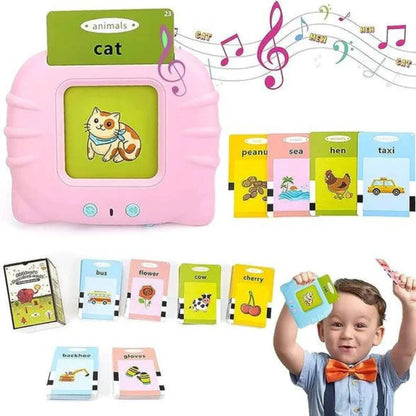 Looofy 10-in-1 Kids Learning Combo | Colouring Books + Talking Flash Cards Set | Fun & Educational Activity Kit for Kids