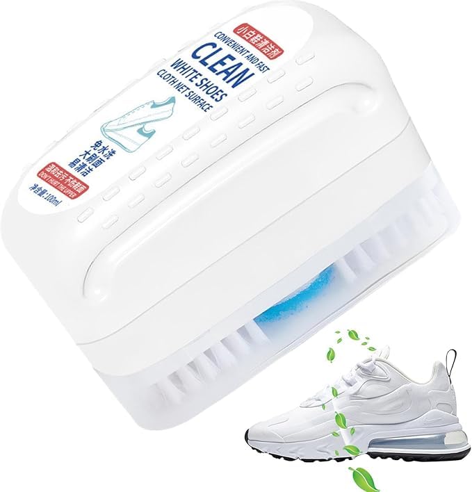 2-in-1 Shoes Brush for Sneakers | White Shoe Cleaner Brush