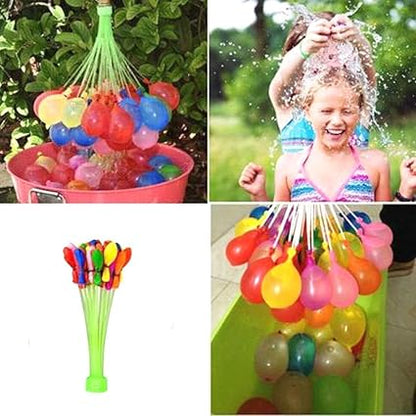 111 Holi Water Balloons | Holi Magic Water Balloons | 111 Balloons in 60 Seconds | Self-Sealing Water Balloons | Fun-Filled Rapid-Fill Water Balloons for Kids & Adults