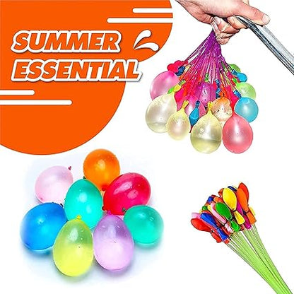 111 Holi Water Balloons | Holi Magic Water Balloons | 111 Balloons in 60 Seconds | Self-Sealing Water Balloons | Fun-Filled Rapid-Fill Water Balloons for Kids & Adults