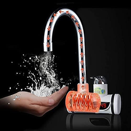 Instant Electric Water Heater Faucet | Dynamic Hot Water Geyser Tap with Adjustable Temperature