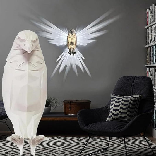 3D Eagle Wall Light | Dynamic Bird Shape Projector Lamp