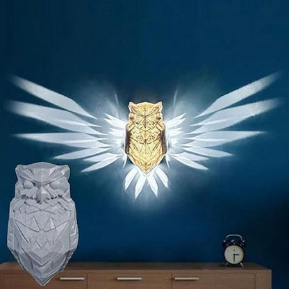 3D Eagle Wall Light | Dynamic Bird Shape Projector Lamp