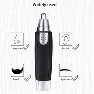 3-in-1 Rechargeable Nose, Ear & Eyebrow Trimmer | Precision Grooming Tool