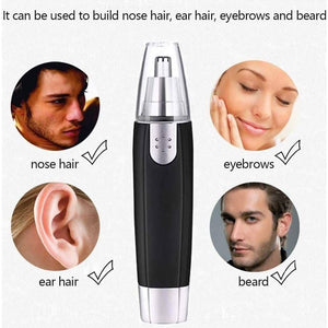3-in-1 Rechargeable Nose, Ear & Eyebrow Trimmer | Precision Grooming Tool
